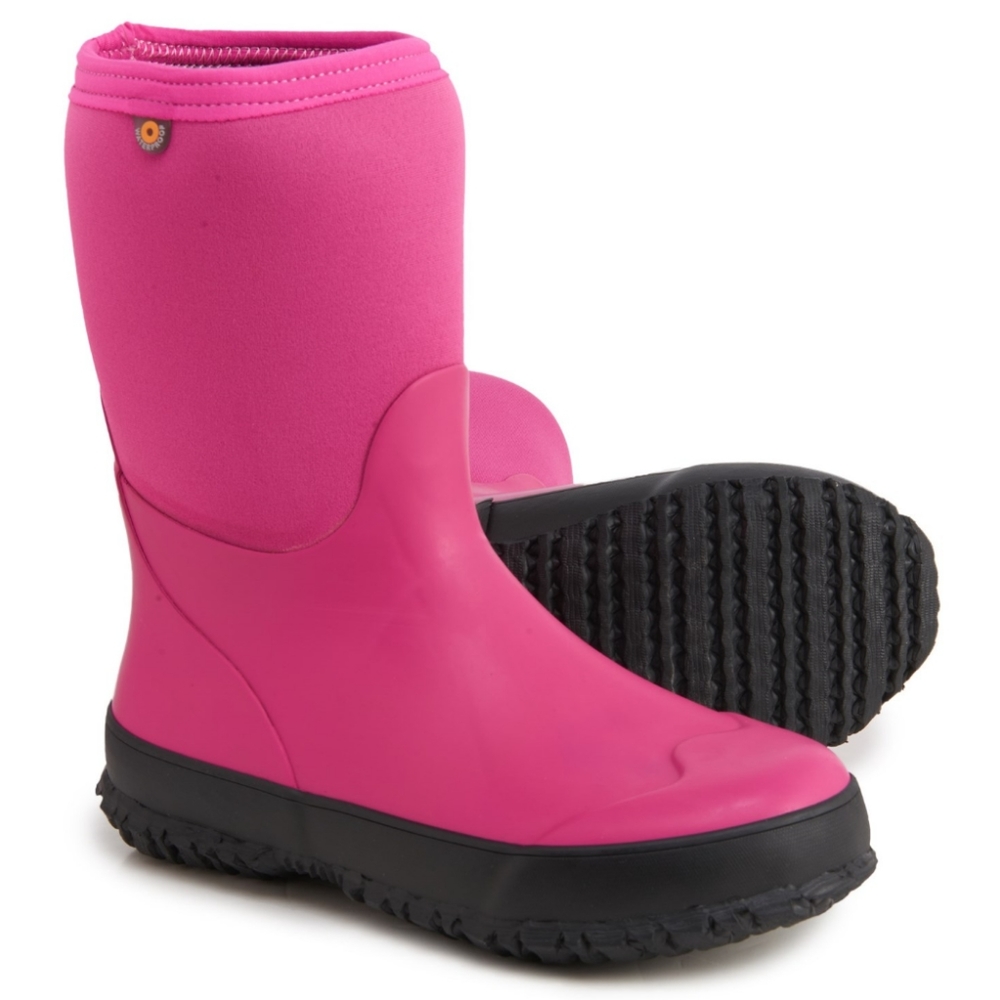 Bogs Kids Pink Waterproof Rain & Snow Boots